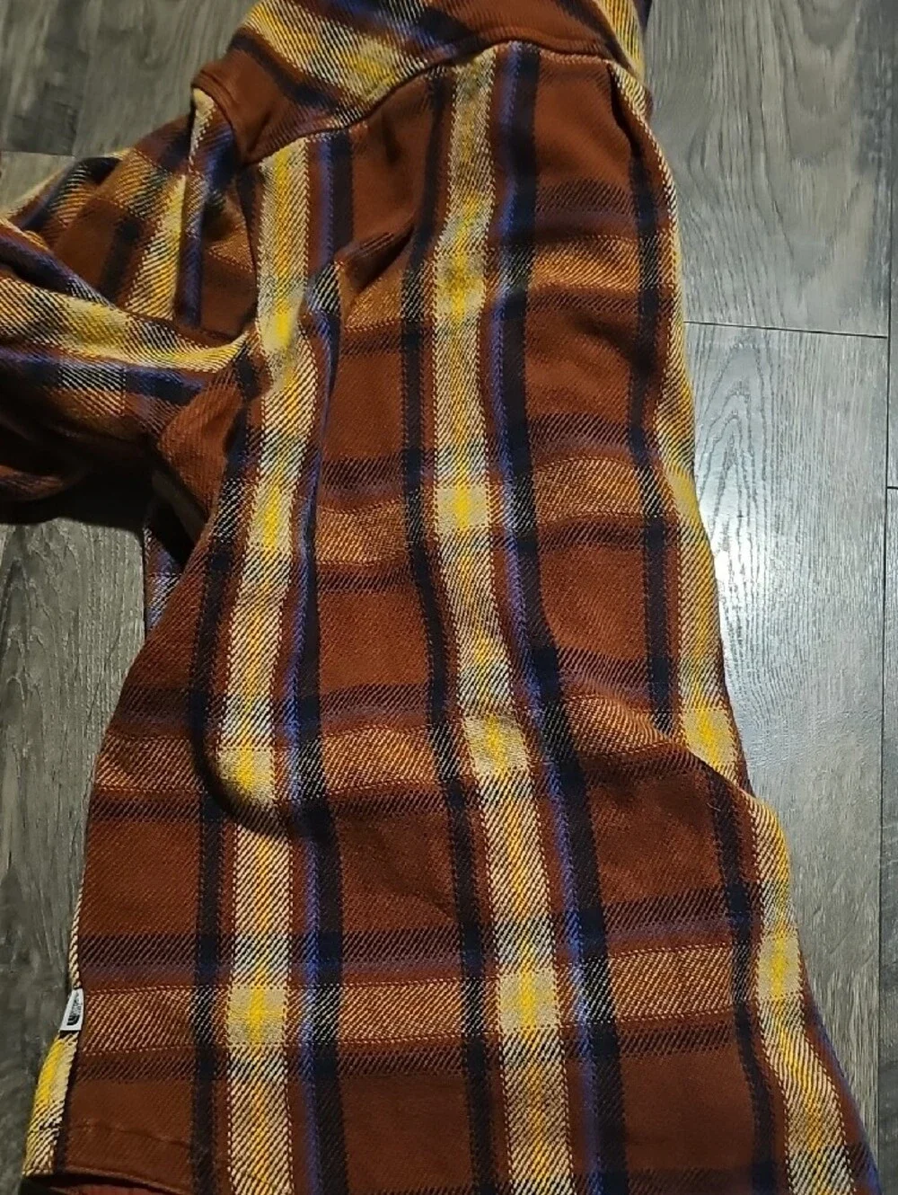 The North Face Brown Plaid Shirt Jacket  Plaid Men Xxlarge
